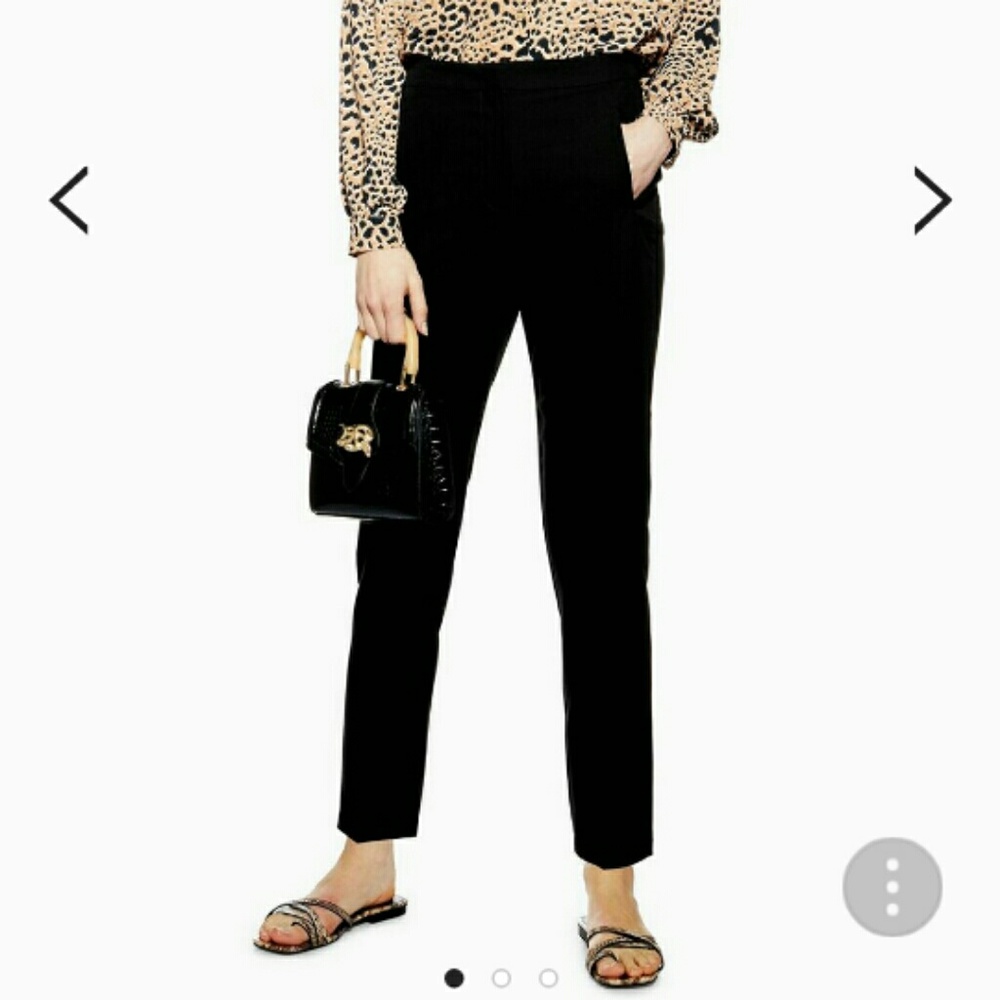 Topshop Petite Black Trousers